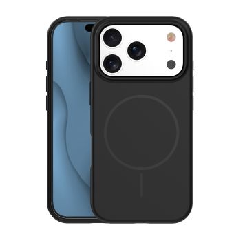 Obal Silicone Thin Mag Apple iPhone 17 Pro Max čierny