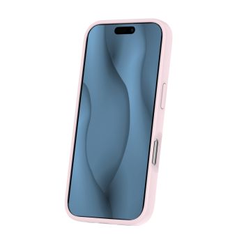 Obal Silicone Thin Mag Apple iPhone 17 svetloružový