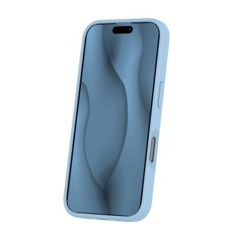 Obal Silicone Thin Mag Apple iPhone 17 svetlomodrý
