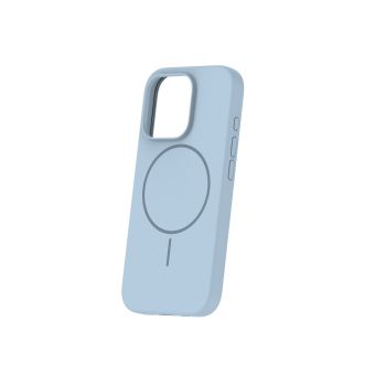 Obal Silicone Thin Mag Apple iPhone 17 Pro svetlomodrý