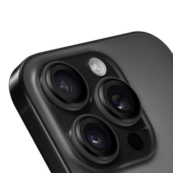Ochranné sklo na fotoaparát OBAL:ME Lens Protector Apple iPhone 15 Pro/15 Pro Max Black Titanium