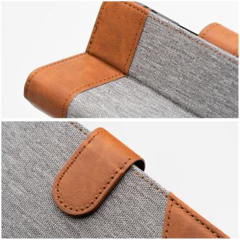 Obal Jeans Book Apple iPhone Air sivý