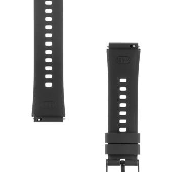 Remienok Tactical Quick Release Silicone 18mm čierny