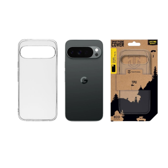 Obal Tactical TPU Google Pixel 10 Pro XL transparentný
