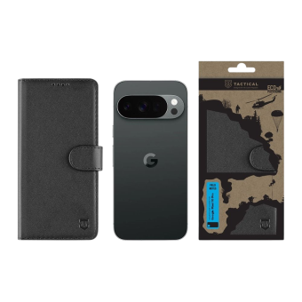 Obal Tactical Field Notes Google Pixel 10 Pro čierny