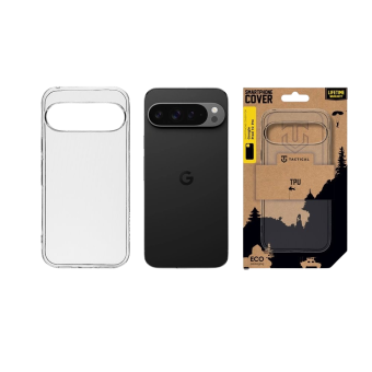 Obal Tactical TPU Google Pixel 10 Pro transparentný