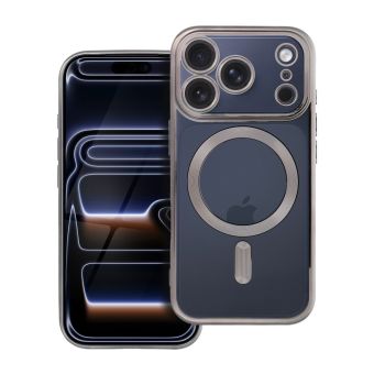 Obal ELECTRO MAG COVER MagSafe Apple iPhone 17 Pro sivý