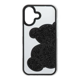Obal TEDDY BEAR Apple iPhone 17 čierny