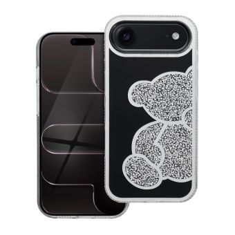 Obal TEDDY BEAR Apple iPhone Air strieborný