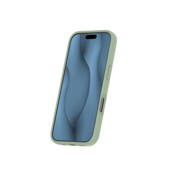 Silicone Thin Magsafe TPU iPhone 17 - zelené