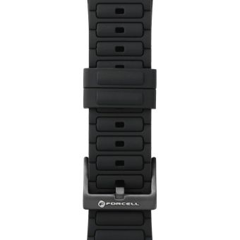 Remienok FORCELL F-DESIGN FA06 silikón Apple Watch 38/40/41mm čierny