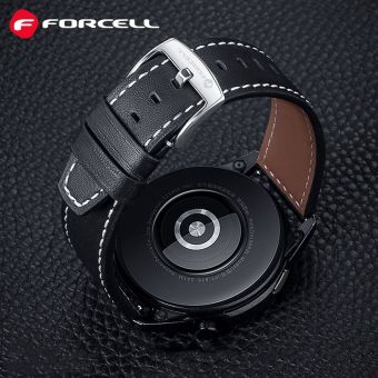 Remienok FORCELL F-DESIGN FS21 eko koža Samsung Watch 22mm hnedý