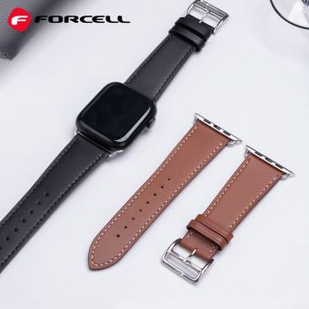 Remienok FORCELL F-DESIGN FA20 eko koža Apple Watch 38/40/41mm červený