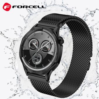 Remienok FORCELL F-DESIGN FS10 nehrdzavejúca oceľ Samsung Watch 22mm zlatý