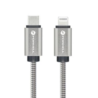 FORCELL F-ENERGY Metal C238 cable Type C to Lightning PD 3A 27W 2 m silver