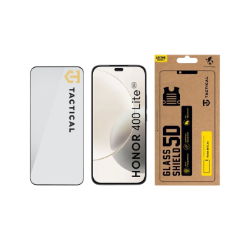 Ochranné sklo Tactical Glass Shield 5D Honor 400 Lite 5G čierne