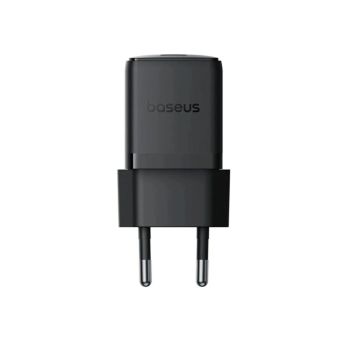 Baseus Palm Fast USB-C 20W + kábel USB-C/USB-C 1m čierna