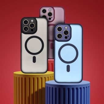 Obal Variete Mag Cover MagSafe Samsung Galaxy A17 4G A175/A17 5G A176 modrý