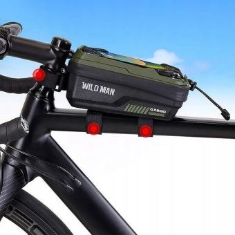 WILDMAN GX200, tačka na bicykel na rám 1L (4-7), zelená