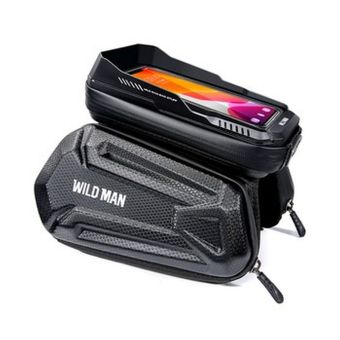 WILDMAN XT6, taška na bicykel na rám 1.2L (4-7), čierna