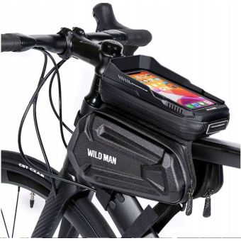 WILDMAN XT6, taška na bicykel na rám 1.2L (4-7), čierna