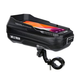WILDMAN XT3S, taška na bicykel na riadidlá 0.5L (4-7), čierna