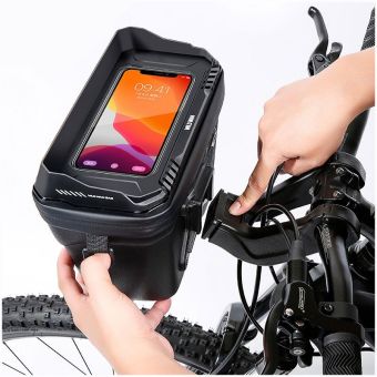 WILDMAN XT8, taška na bicykel na riadidlá 3L (4-7), čierna