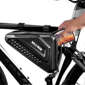 WILDMAN ES19, taška na bicykel na rám 2.5L, čierna