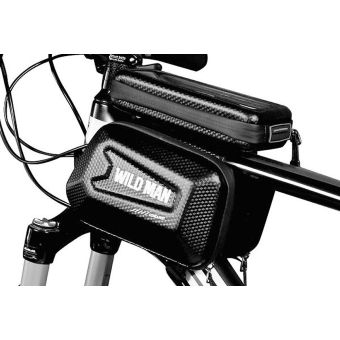 WILDMAN E6S, taška na bicykel na rám 1.2L (4-7), čierna