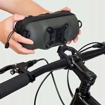 WILDMAN GD7X, taška na bicykel na riadidlá 2L, zelená