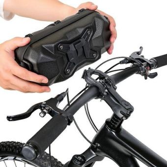 WILDMAN XT17, taška na bicykel na riadidlá 2L, čierna