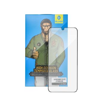 Ochranné sklo Blueo Mr. Monkey Glass 5D Antistatic Dustproof Apple iPhone 17 čierne