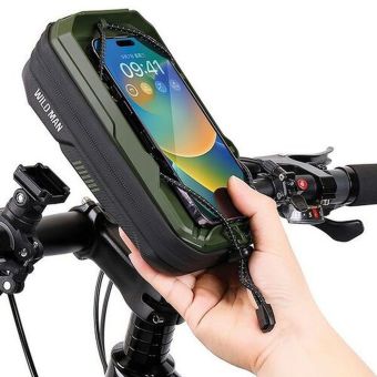 WILDMAN GX330, taška na bicykel na riadidlá 0.6L (4-7), zelená