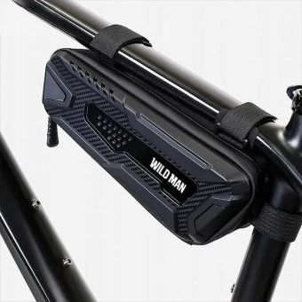WILDMAN M40, taška na bicykel na rám 1L, čierna