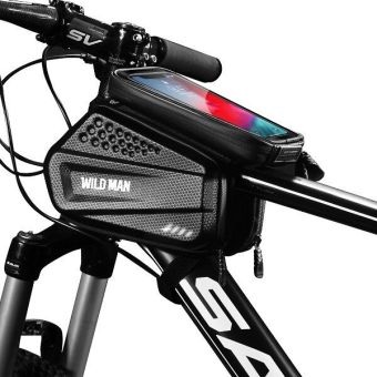WILDMAN ES6,  taška na bicykel na rám 1.2L (4-7), čierna