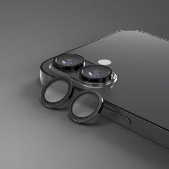 Ochranné sklo na fotoaparát Etteri Camera Lens Protector Apple iPhone 16/16 Plus čierne