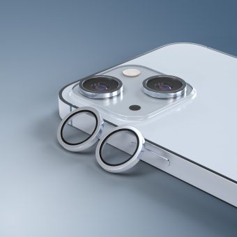 Ochranné sklo na fotoaparát Etteri Camera Lens Protector Apple iPhone 15/15 Plus modré
