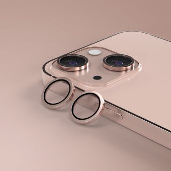 Ochranné sklo na fotoaparát Etteri Camera Lens Protector Apple iPhone 13/13 Mini ružové