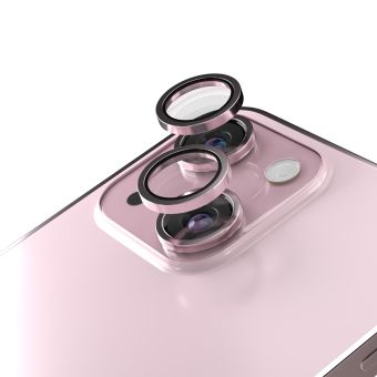 Ochranné sklo na fotoaparát Etteri Camera Lens Protector Apple iPhone 15/15 Plus ružové
