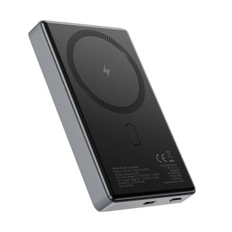 Allity wireless power bank APB-300 PD QC 20W 10000 mAh magnetic gray