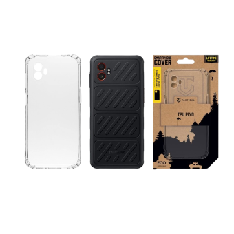 Obal Tactical TPU Plyo Samsung Galaxy XCover7 Pro G766 transparentný