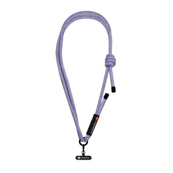 FORCELL F-DESIGN S10X165, šnúrka na krk, 82.5cm, sivo-fialová