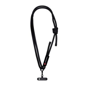 FORCELL F-DESIGN S10X165, šnúrka na krk, 82.5cm, čierna