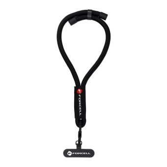 FORCELL F-DESIGN R10X40, šnúrka na zápästie, 20cm, čierna