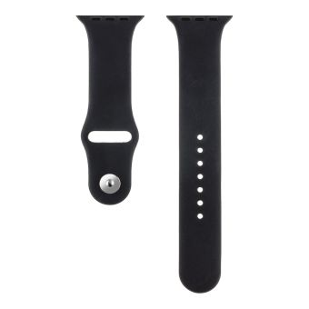 Remienok OBAL:ME Silikón Apple Watch 38-41mm S-M čierny