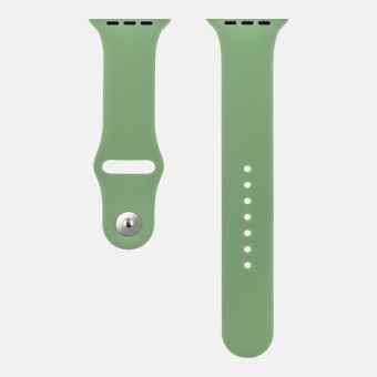 Remienok OBAL:ME Silikón Apple Watch 42-49mm M-L zelený
