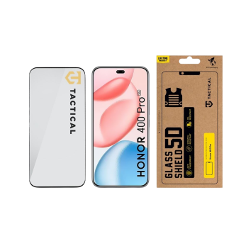 Ochranné sklo Tactical Glass Shield 5D Honor 400 Pro 5G čierne