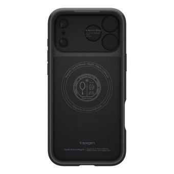 SPIGEN case OPTIK ARMOR MAG case for IPHONE 17 Pro black