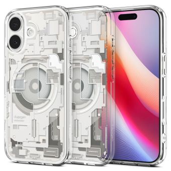 SPIGEN case ULTRA HYBRID MAG compatible with MagSafe for IPHONE 17 zero one natural tutanium