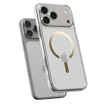 SPIGEN ULTRA HYBRID MAG MagSafe IPHONE 17 Pro Max clear gold